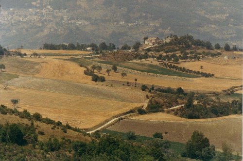 La campagna della Madonna delle Rose       The countryside around Madonna delle Rose